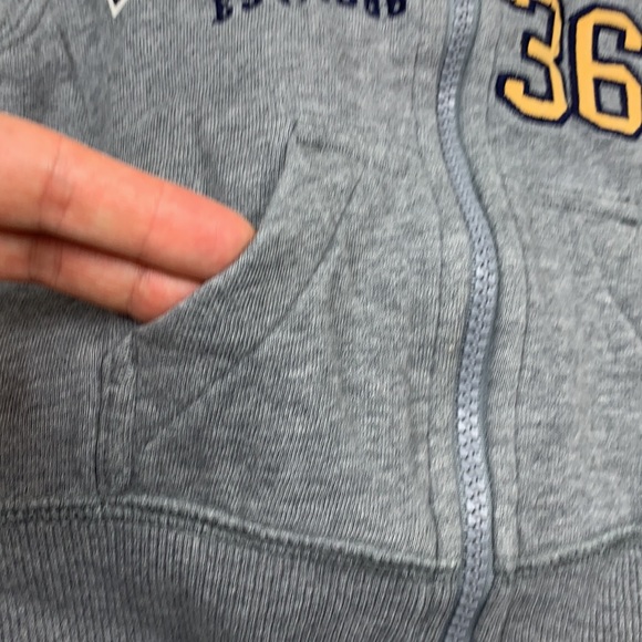 Carter’s 2t Gray Zip Up Hoodie Sweatshirt Jacket 2T - Picture 5 of 7